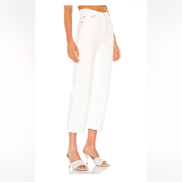 LEVI'S Ribcage Straight Ankle in Cloud Over - Picture 2 of 4